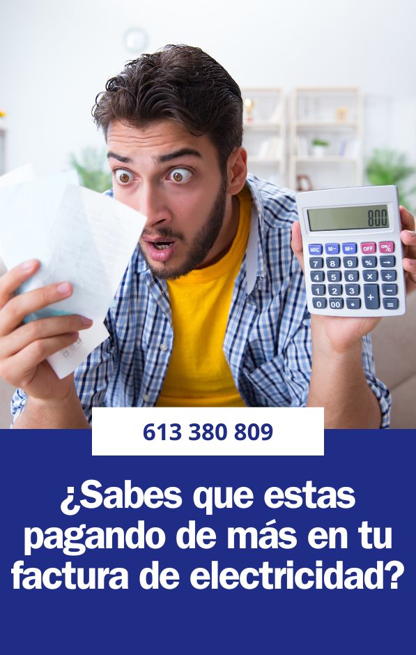 asesor energético sabes que estas pagando de más